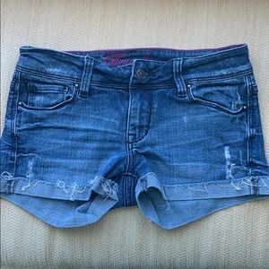 dELiA’s denim shorts